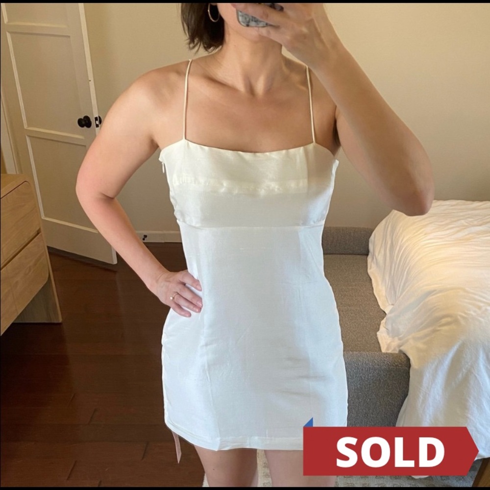 White Realisation Par The Christy Dress Medium - NWT